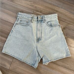 Light Blue Denim Women's Shorts
